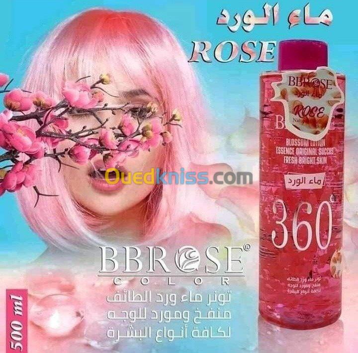 Lotion eau de rose tonique 