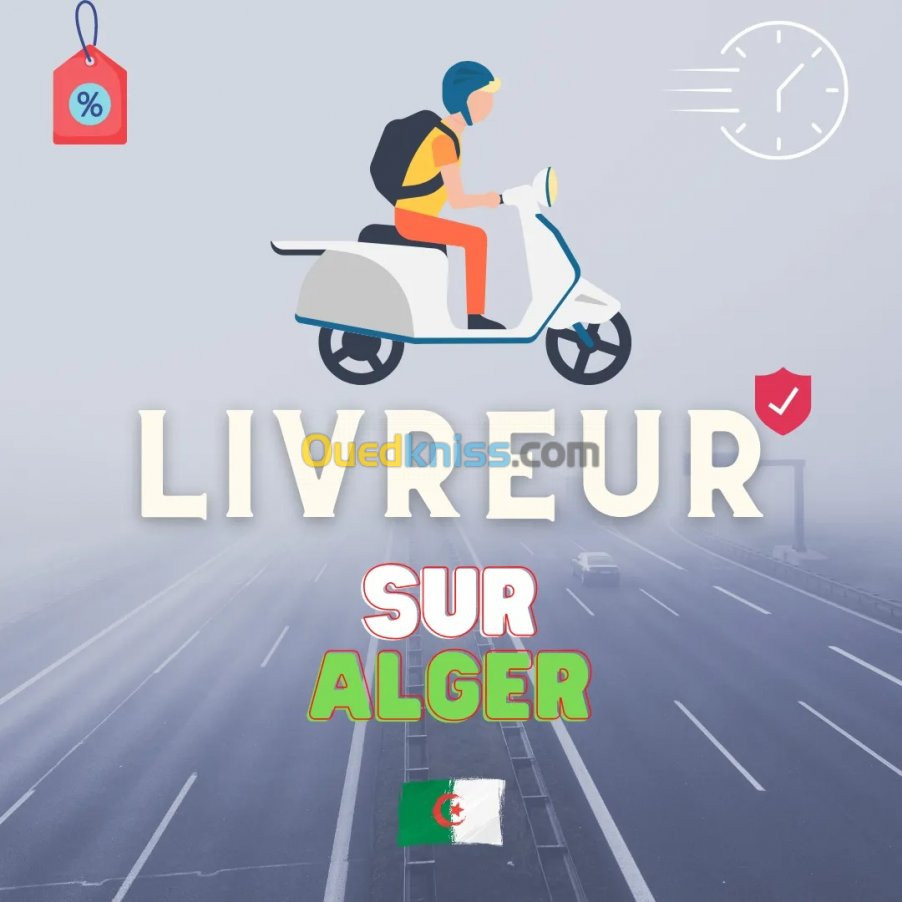 Livreur sur Alger