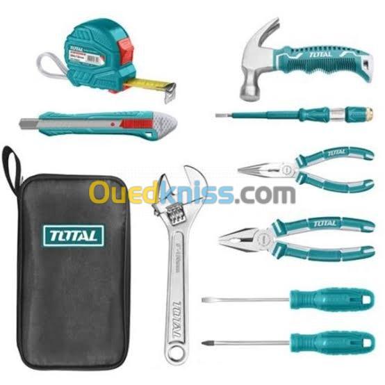 Pochett à outils 9 pcs TOTAL 