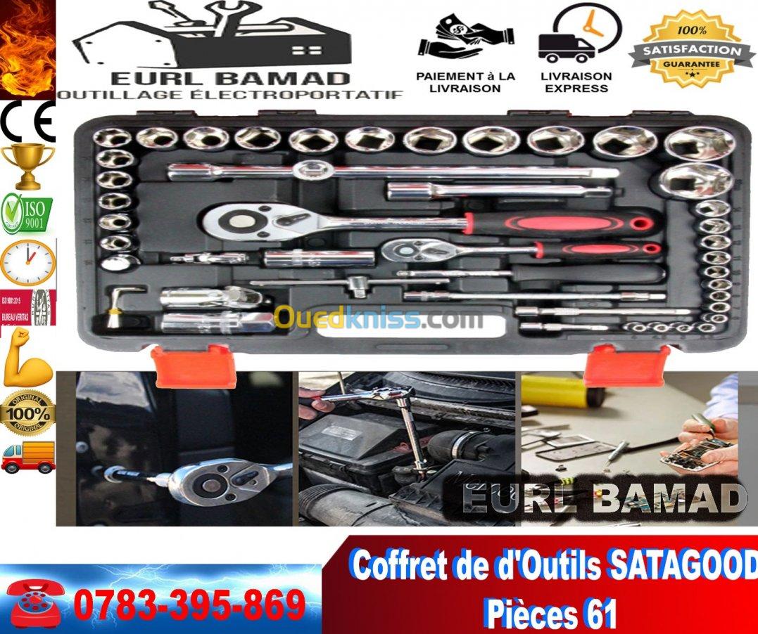 Coffret de d'outils SATAGOOD 61 pièces