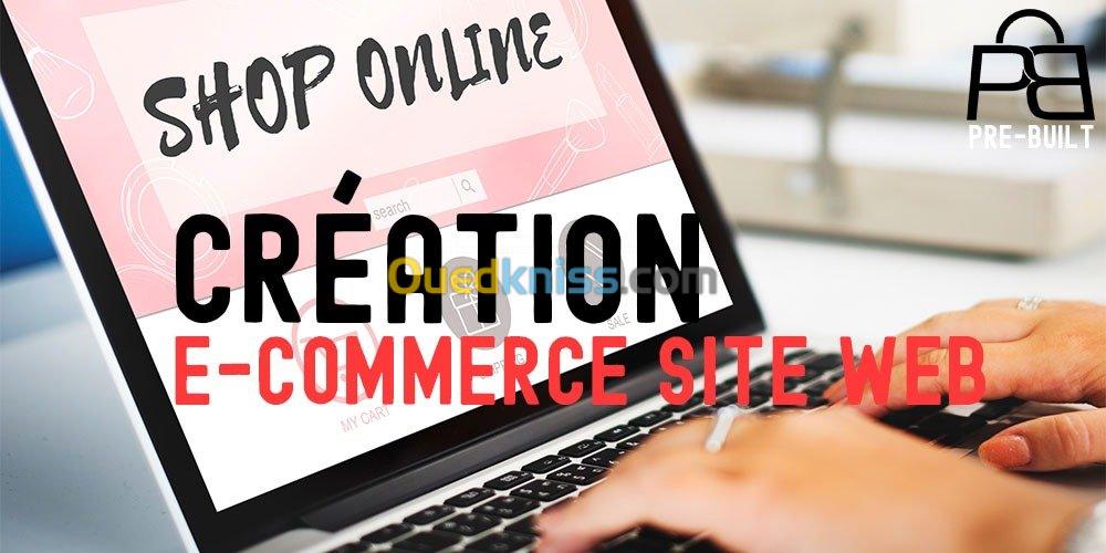 Création de site E-commerce