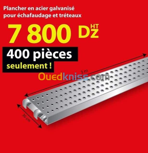 Vente planchers pour echafaudage