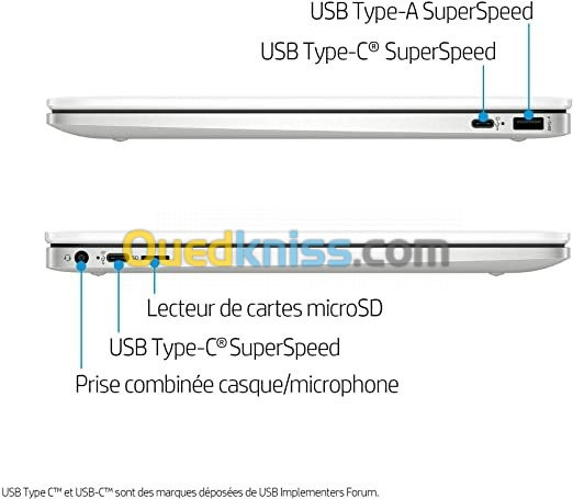 HP Chromebook 14a-na0000sf - N4020 - 4G Ram 32G eMMC - Ecran 14" - Chrome OS