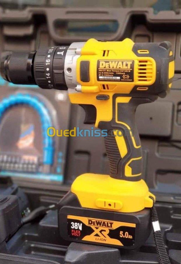 Visseuse + perceuse dewalt 38v