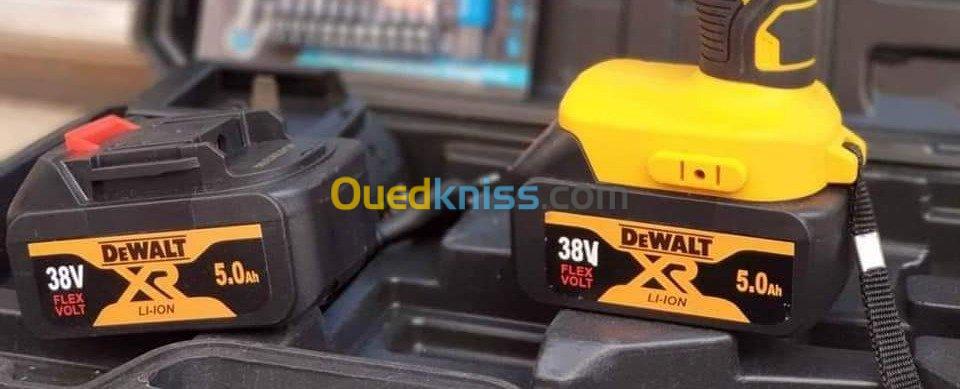 Visseuse + perceuse dewalt 38v