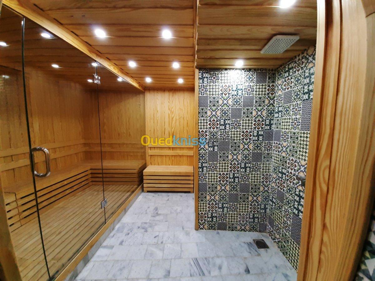 Sauna sur mesure 