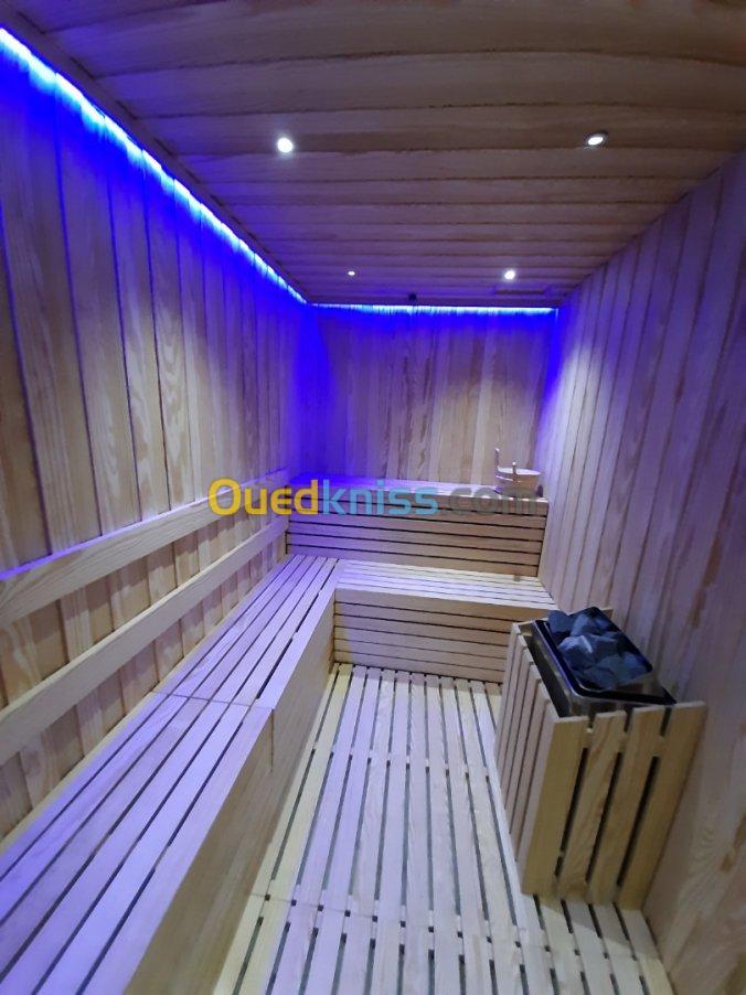 Sauna sur mesure 