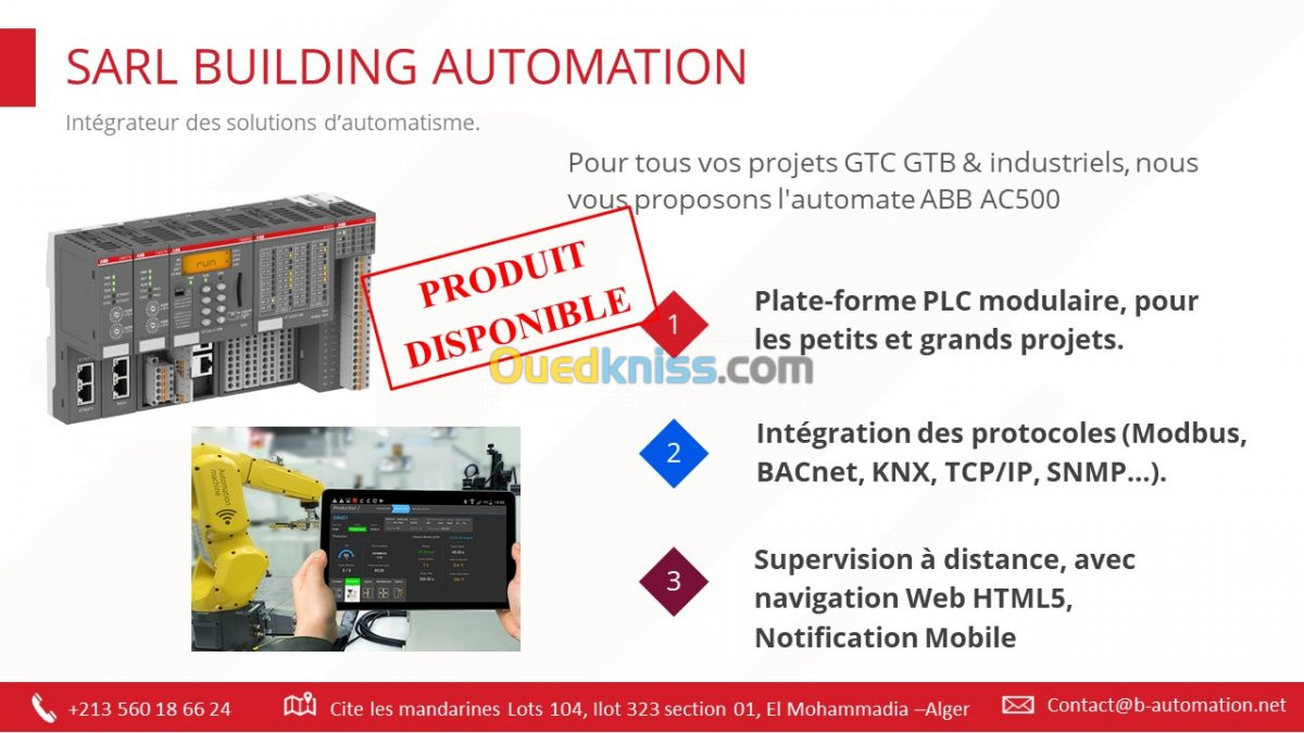 Automate ABB PLC AC500