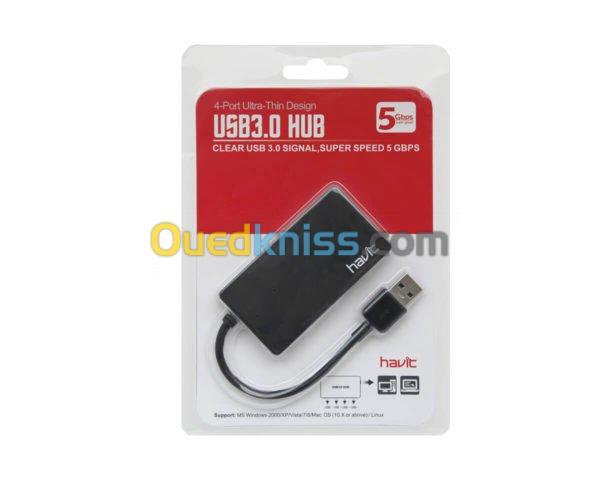 HUB USB 3.0 vers 4 x USB 3.0 5Gbps