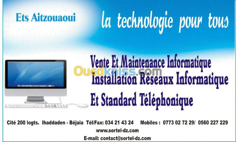 installation reseaux informatique 