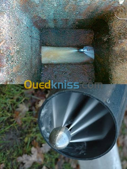 Nettoyage de canalisation débouchage