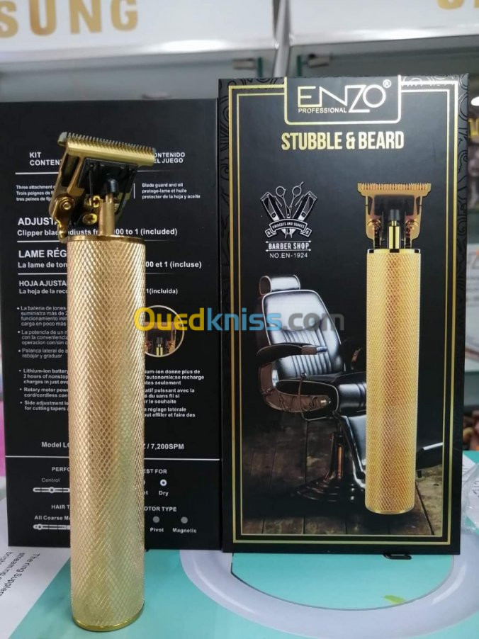 Tondeuse ENZO  pour ZÉRO Stubble & Bea