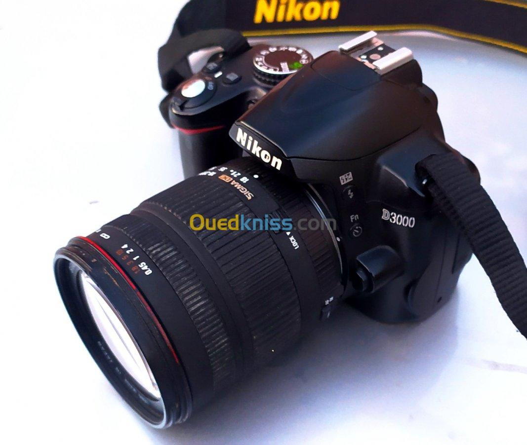 Nikon d3000 . Objectif 18.200