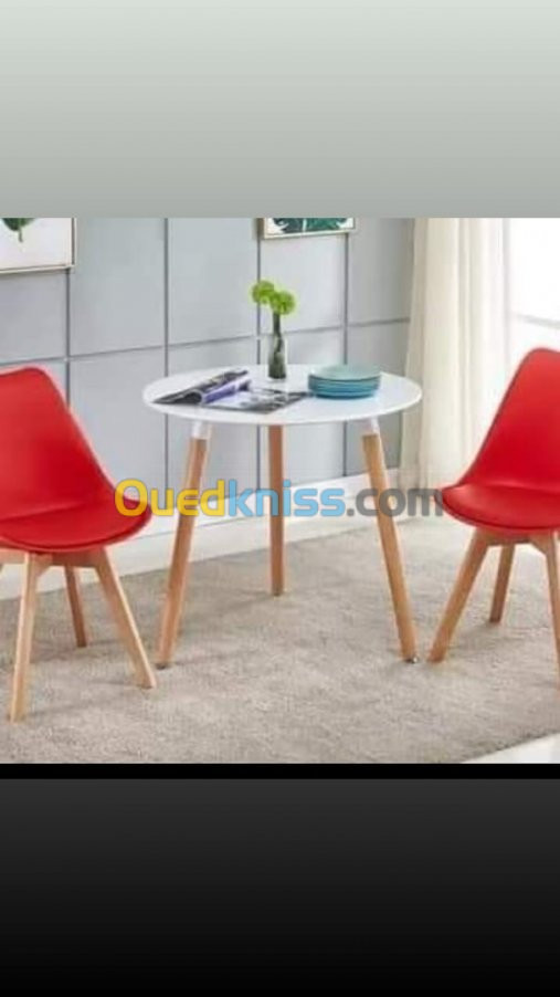 Promo pack table scandinave et chaise