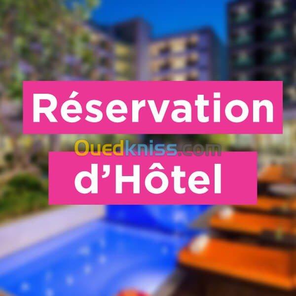 Réservation d'hôtel confirmée