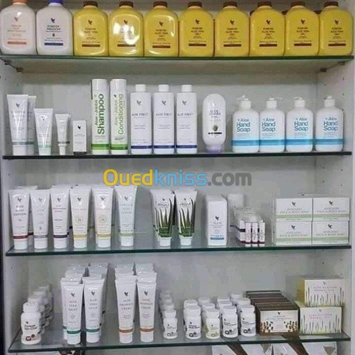 Produits naturels base d'aleo vera