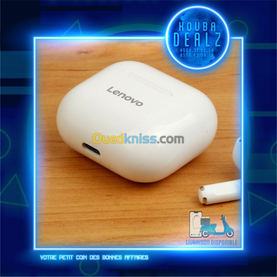 AIRPODS LENOVO LP40 ORIGINAL (KIT BLUETOOTH) (PRIX CHOC)