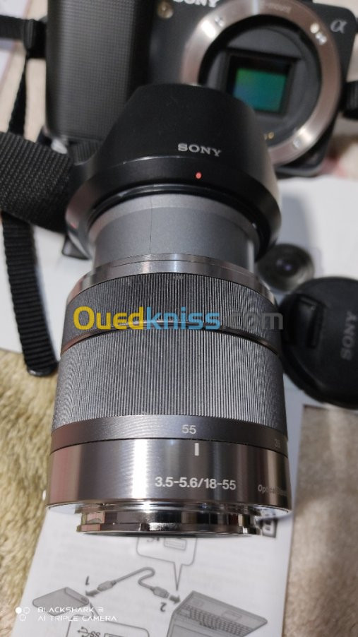 Sony Alpha NEX-3 Objectif interchange 