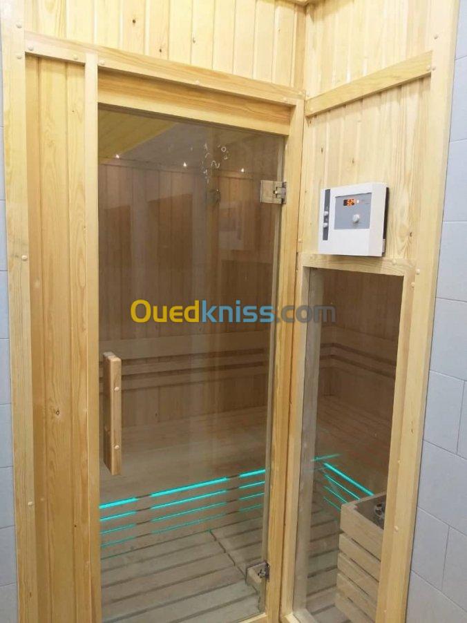 Fabrication sauna sur mesure 