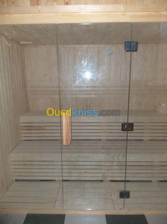 Fabrication sauna sur mesure 