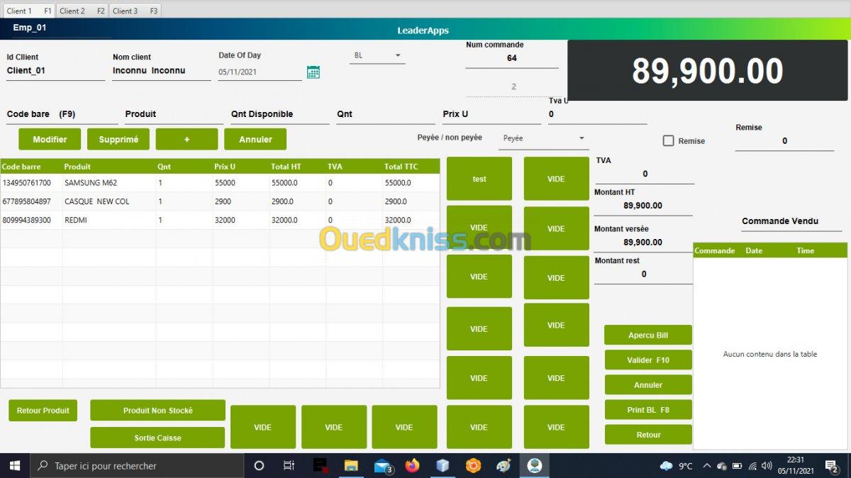 Gestion de Stock