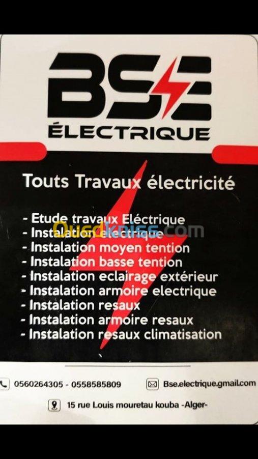 tous travaux d'electrecité