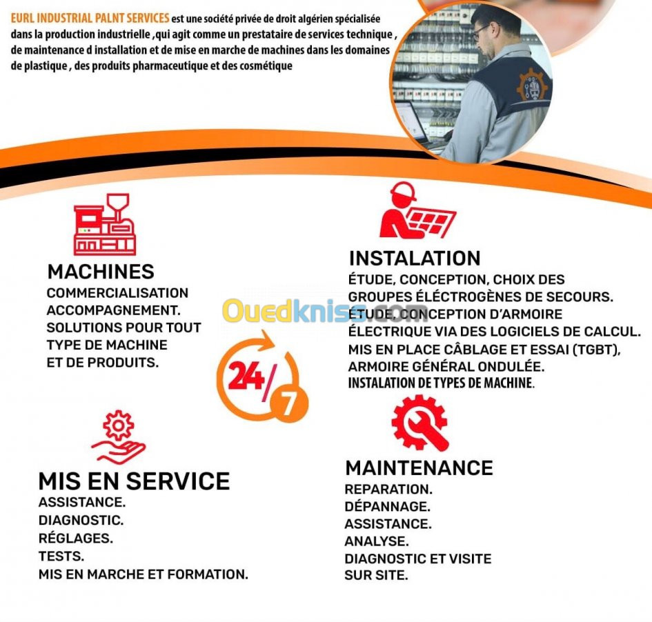 Installation/maintenance industrielle 