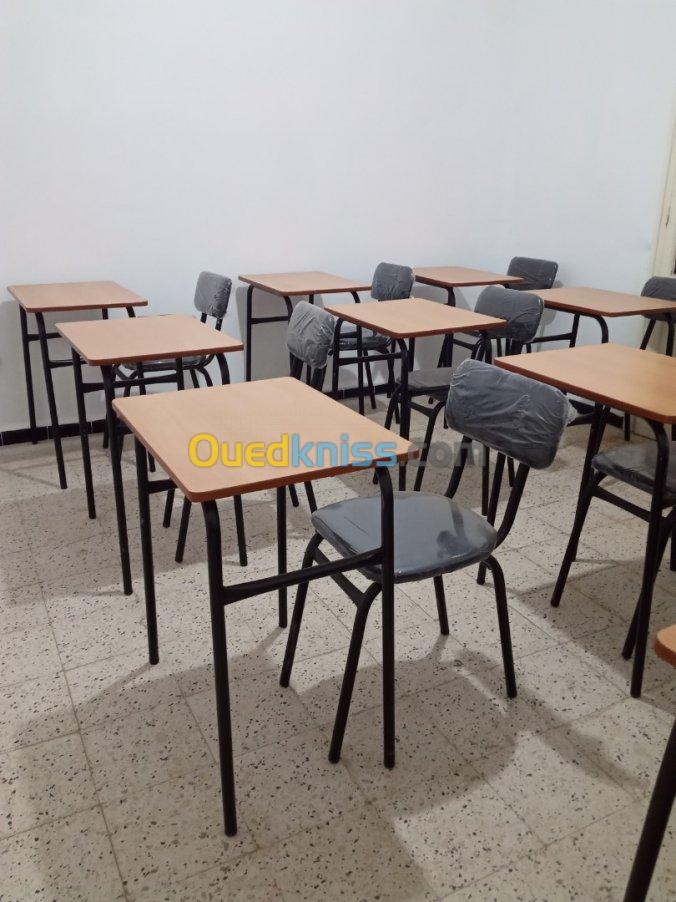 Des tables scolaire