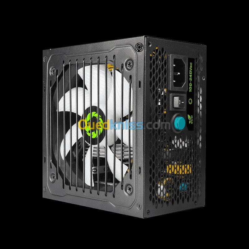 Power Supply 600W Semi Modular 80+ Bronze, GAMEMAX VP-600-M-RGB