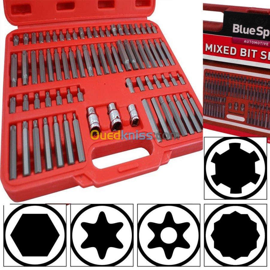 Kit complet d'embouts 10mm 75 pièce