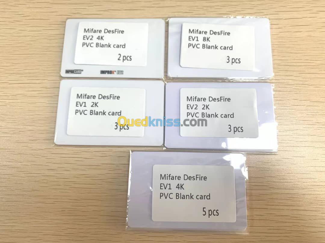 Carte PVC , MIFAR , RFID , Magnétique