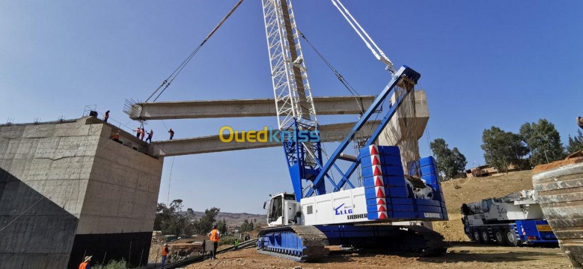 Location moyens de levage (grue)