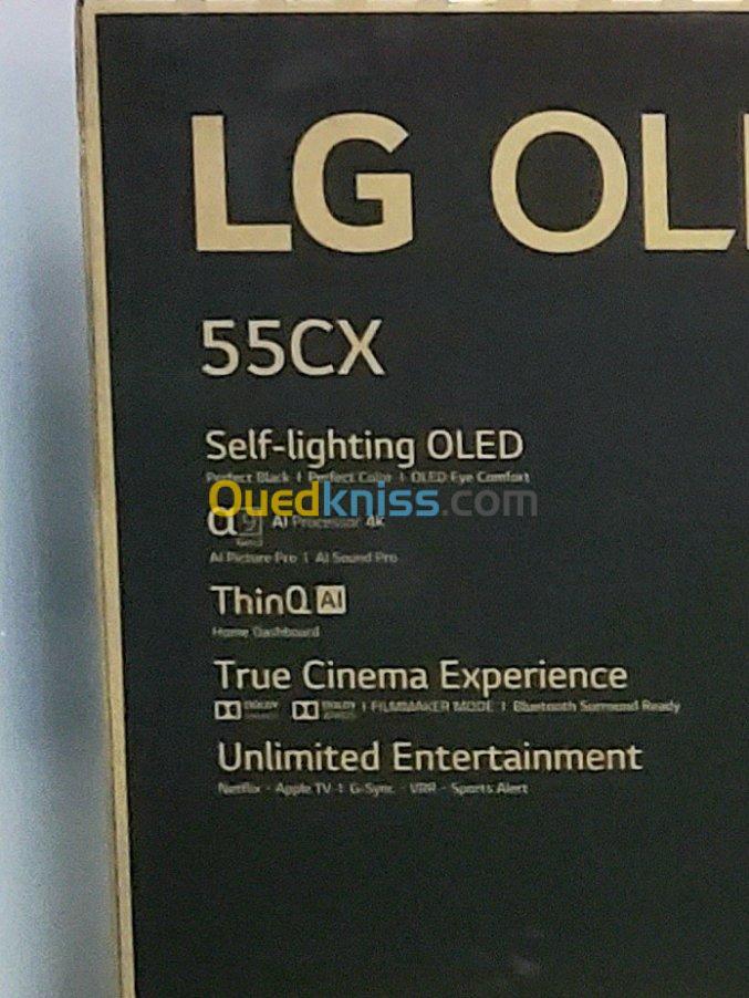 TV LG OLED CX55 promotion