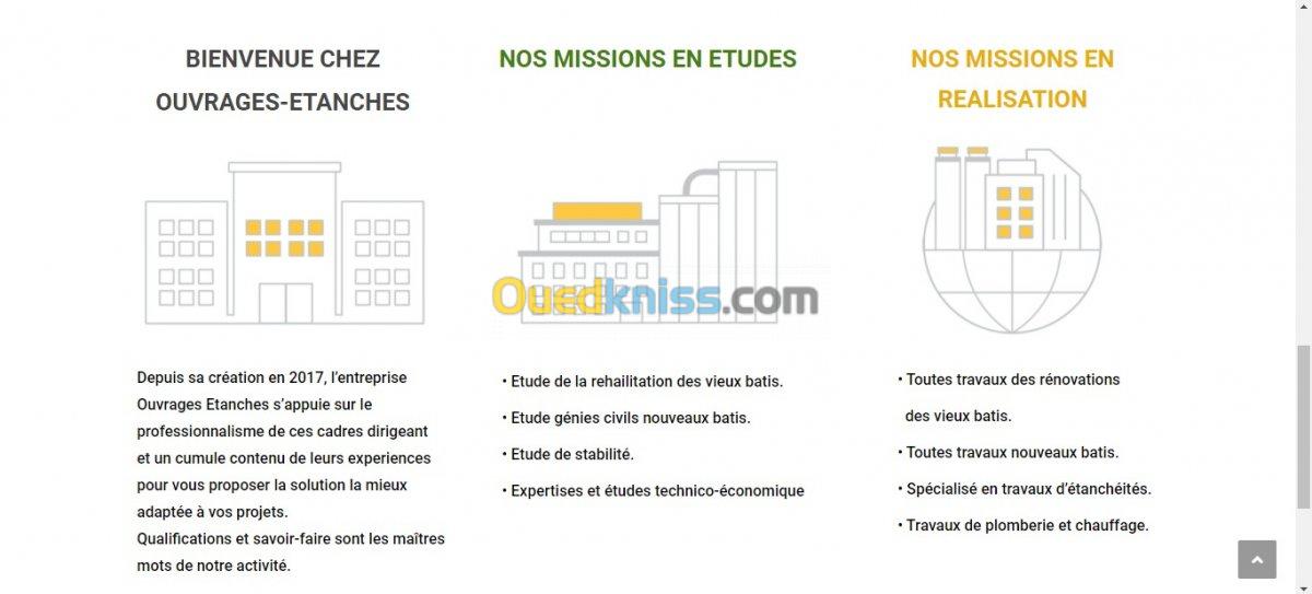 Creation site web professionnel