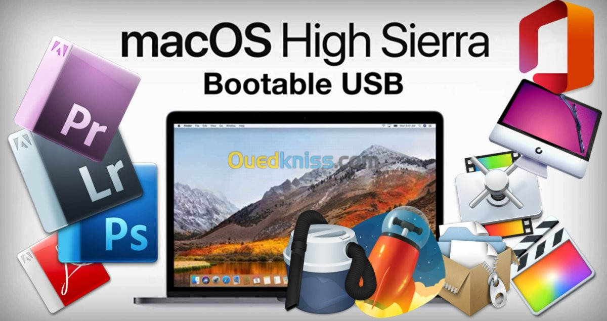 macOS High Sierra Bootable clé USB 