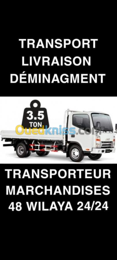 TRANSPORT MARCHANDISES ET DÉMÉNAGEMENT