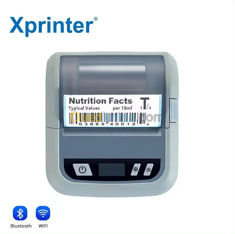  mini Imprimante ticket et code barre Portable XPRINTER XP-P323B USB WIFI Bluetooth original