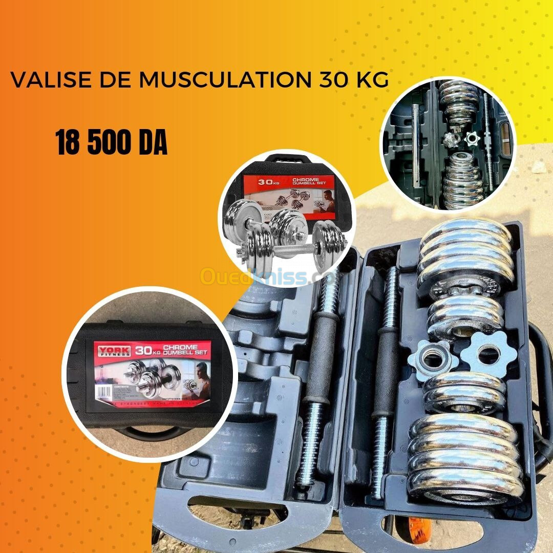 Valise de musculation 30/50/55 kg