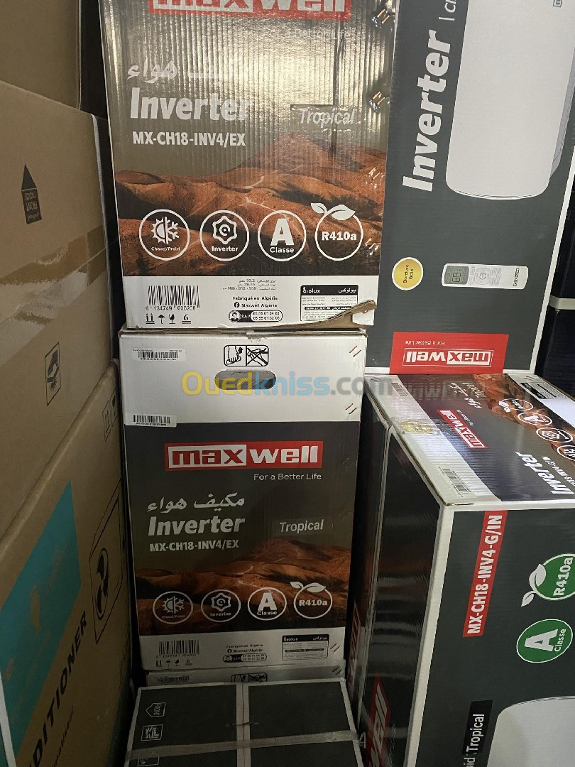 Promotion Climatiseur Maxwell 18000btu tropical Inverter 