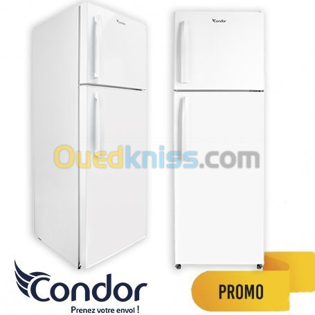 Réfrigérateur CONDOR VITA Double porte 498 L Defrost Blanc