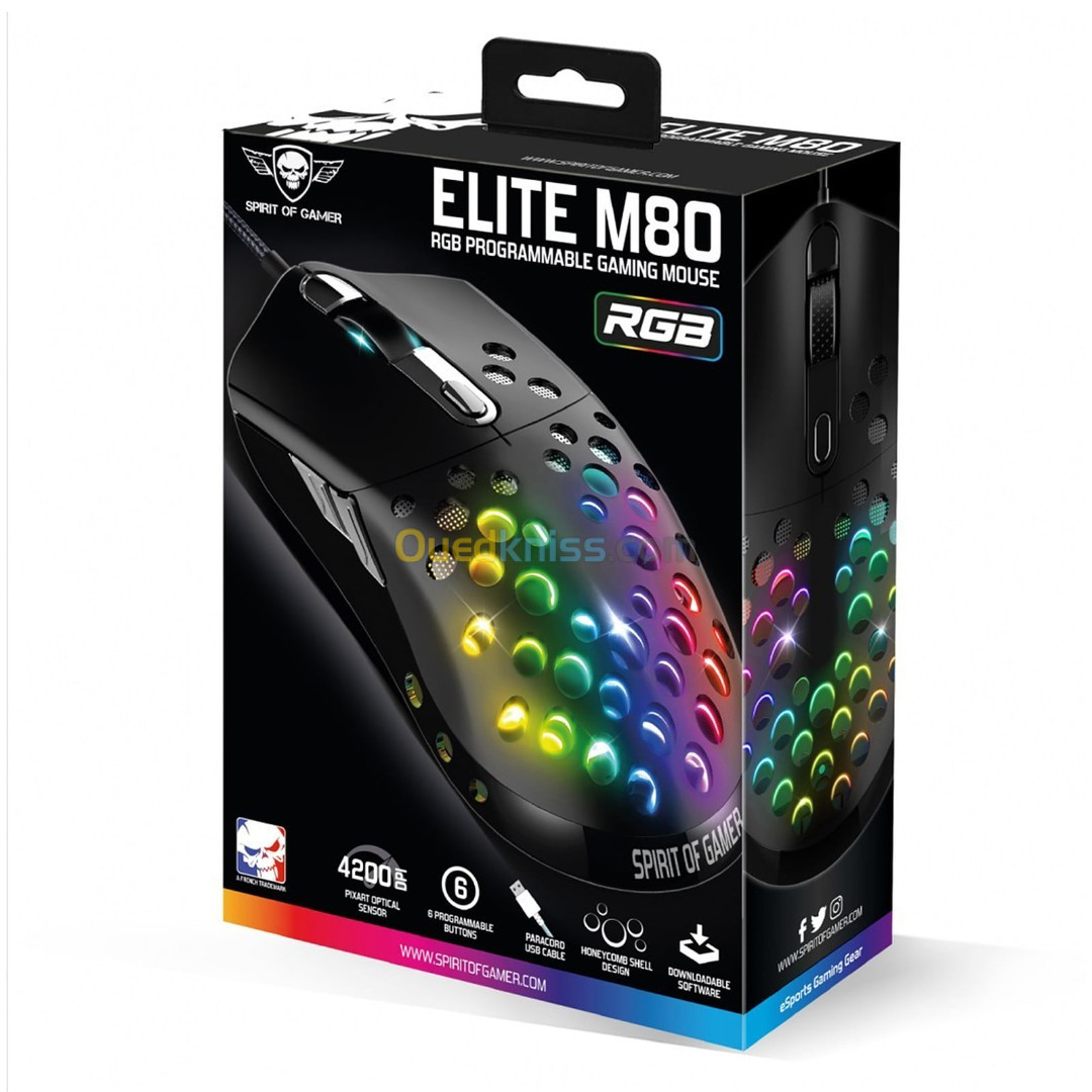 SOURIS SPIRIT OF GAMER M80 