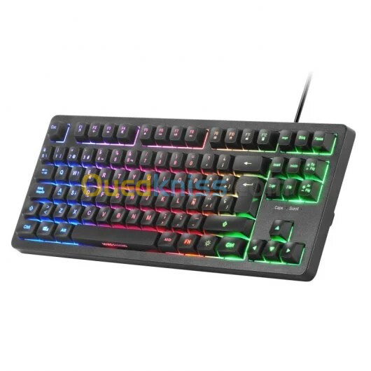 CLAVIER SEMI MECANIQUE MARS GAMING MK023 BLACK