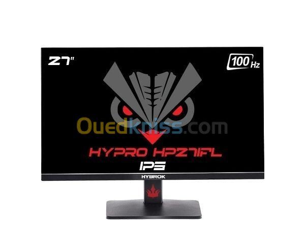 ECRAN HYBROK HYPRO HP27IFL - GAMING MONITOR - 100 HZ - IPS - FHD - SPEAKERS - NOIR