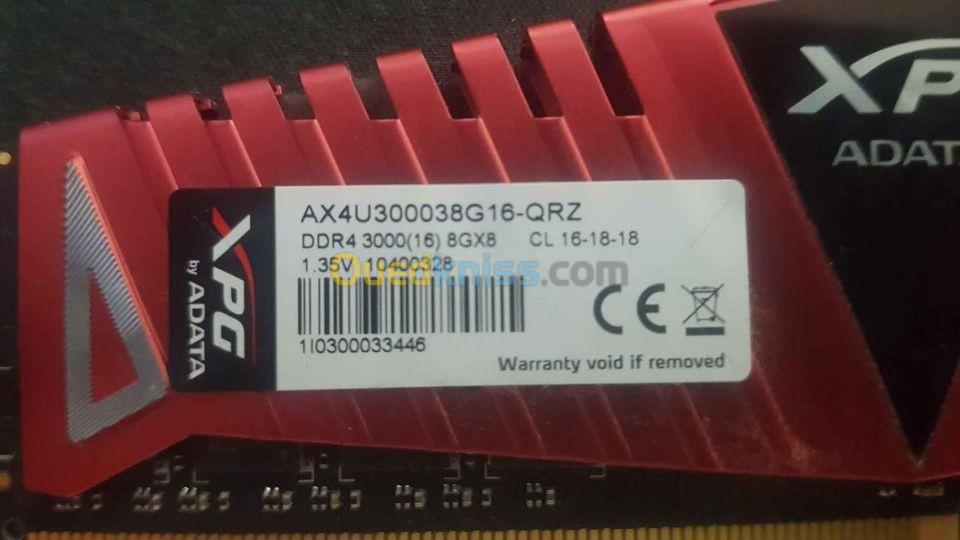 XPG Z1 DDR4 3200MHz (PC4 25600) 8gGB (1x8GB) 288-Pin CL16-20-20