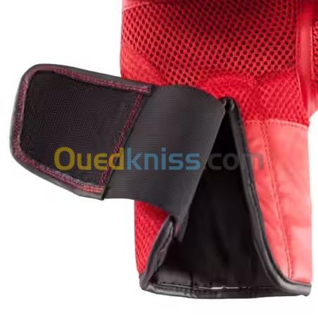 Gants De Boxe 100 Rouges (Enfants) 4oz OUTSHOCK (DECATHLON)