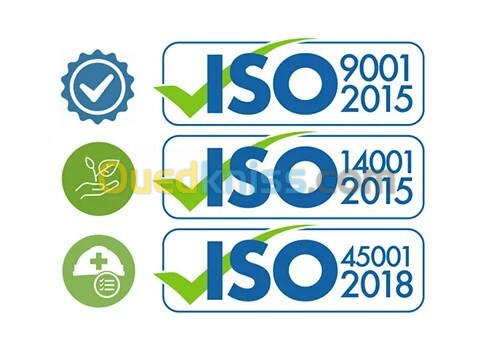 Certification ISO 45001V2018  Santé et Sécurité au Travail