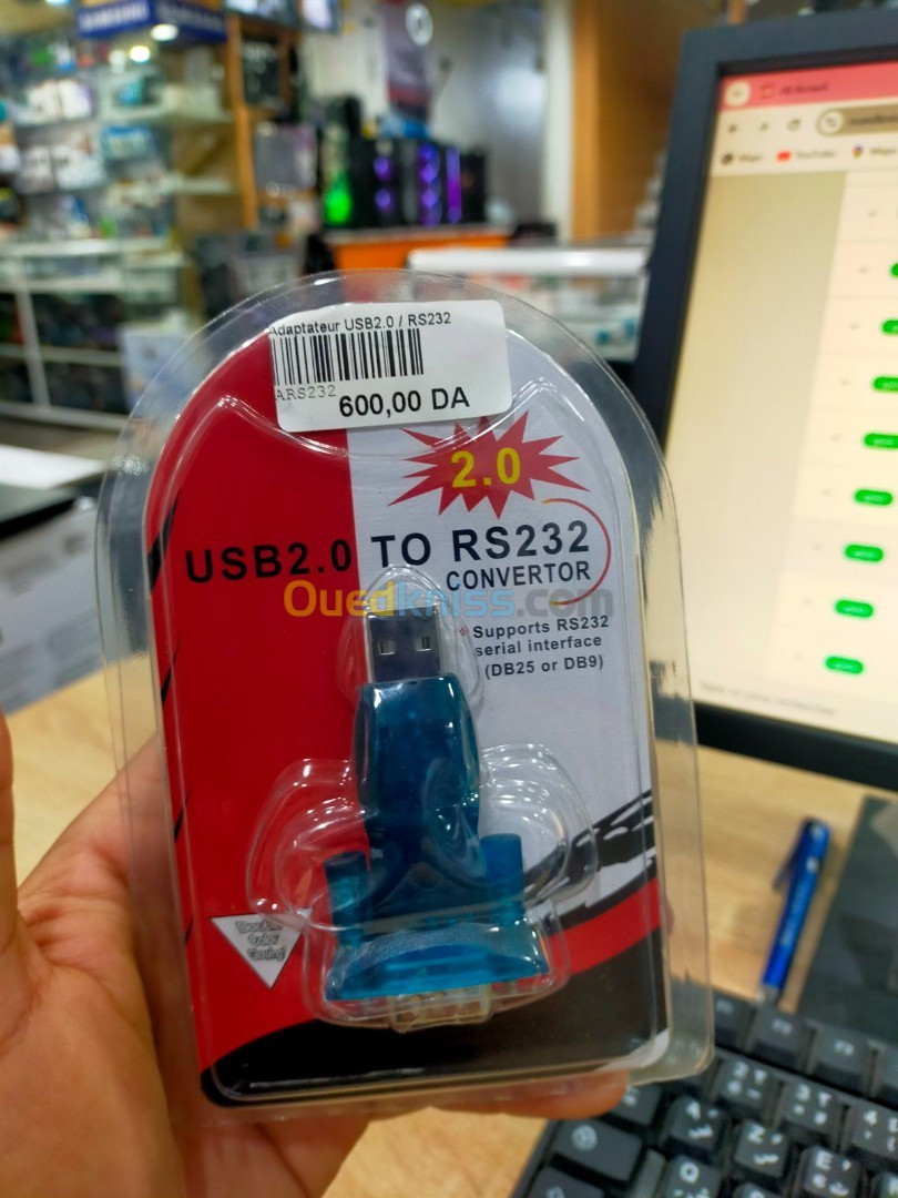 Adaptateur USB2.0 / RS232 