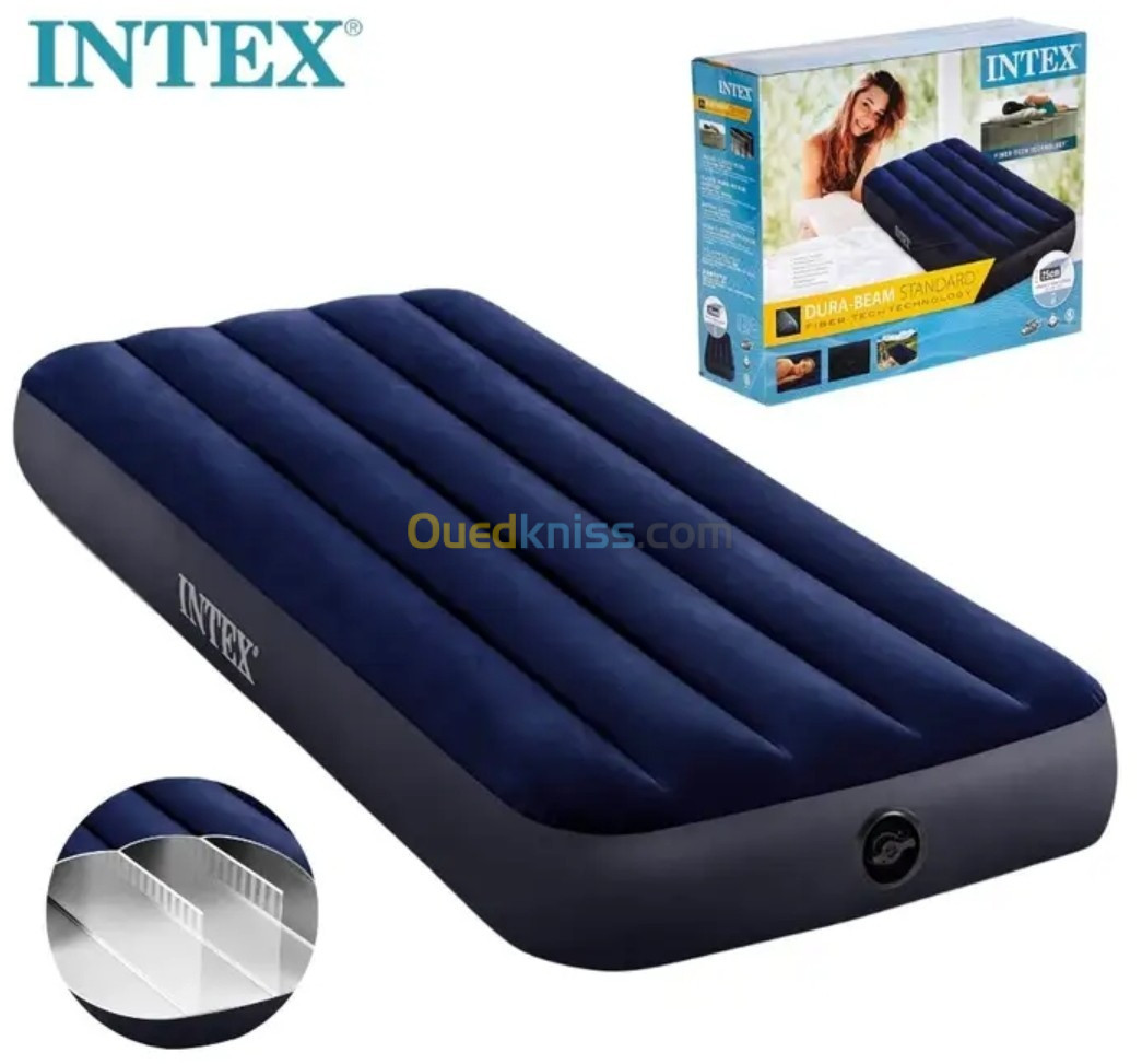 Tente 3 place + matelas intex promotion 