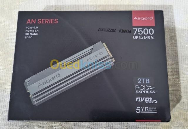 Nvme gen 4 2 tera 7500 mb/s