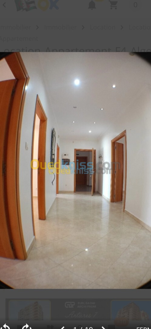 Location Appartement Alger Ouled fayet